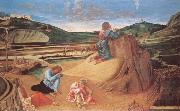 LEONARDO da Vinci A full-scale composition of the Virgin and Child with St Anne and the infant St John the Baptist oil painting on canvas
